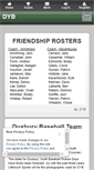 Mobile Screenshot of duxburyyouthbaseball.com